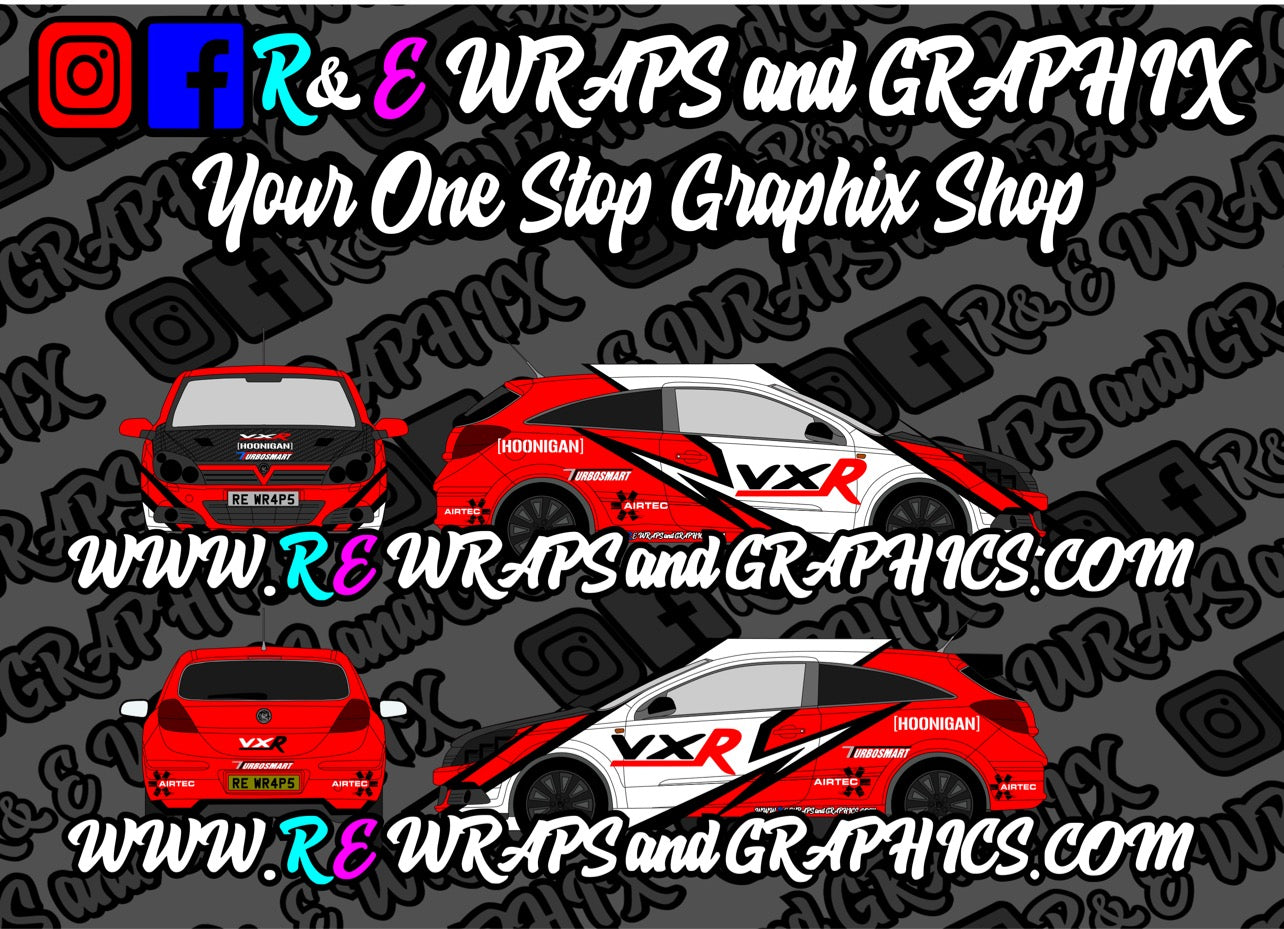 Vauxhall Astra 2005-10 VXR Graphic Kit