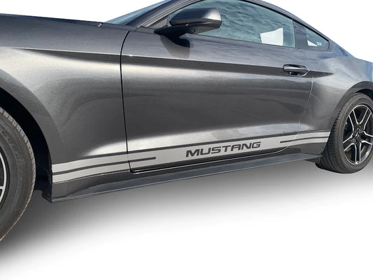 Ford Mustang Side Stripes Vinyl Decals - rewrapsandgraphics