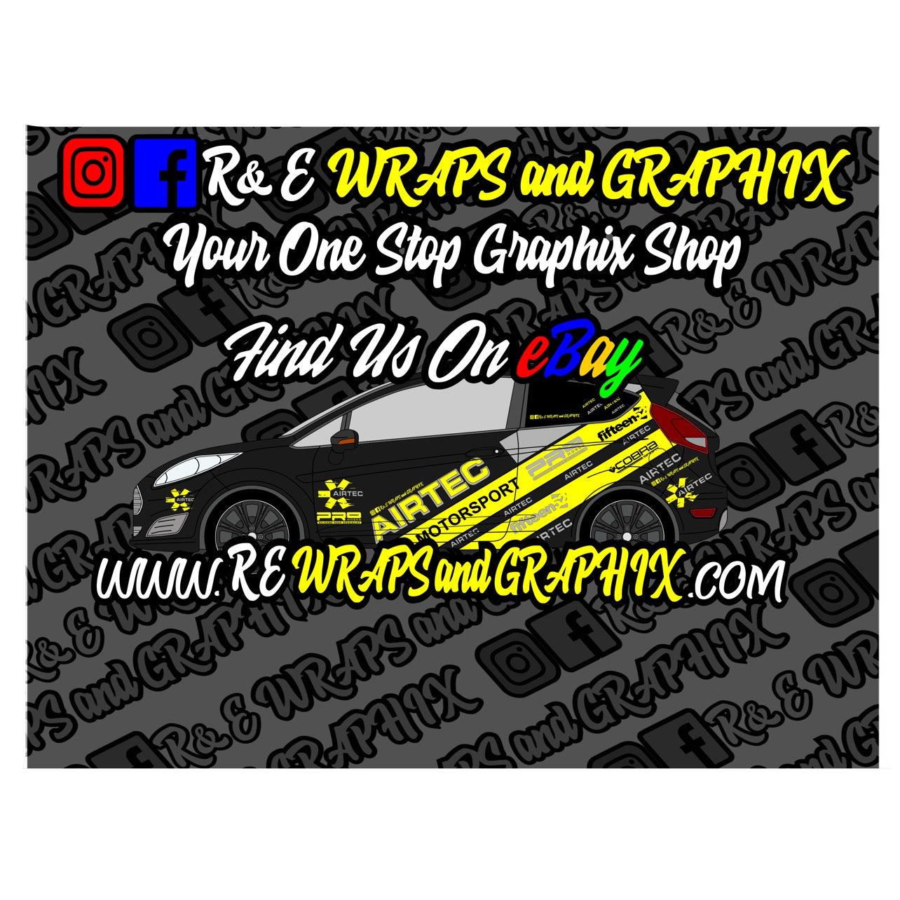 Ford Fiesta Airtec Graphic Sticker Kit