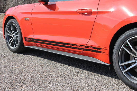 Ford Mustang GT Side Stripes Vinyl Decals - rewrapsandgraphics