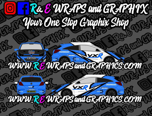image_f059cb44-b67a-41d7-904a-3c7632552387 - R&E Wraps and Graphics LTD - Vauxhall Astra 2005-10 VXR Graphic Kit