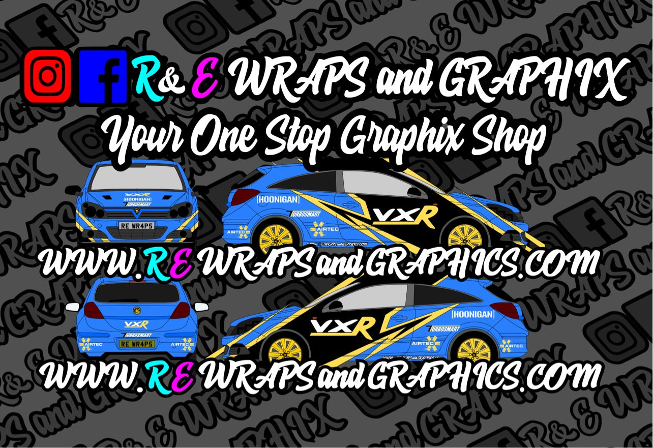 Vauxhall Astra 2005-10 VXR Graphic Kit