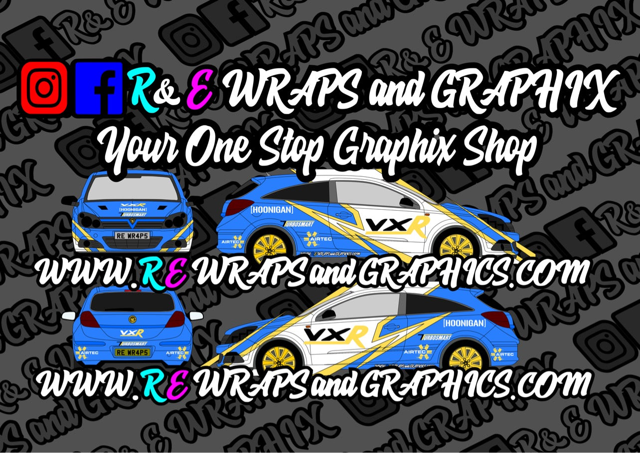 Vauxhall Astra 2005-10 VXR Graphic Kit