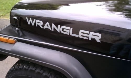 JEEP Wrangler Bonnet Decals