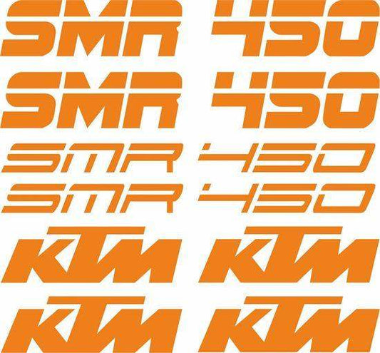 ktm-450-smr-decal-sticker-set-rewrapsandgraphics - R&E Wraps and Graphics LTD - KTM 450 SMR Sticker set