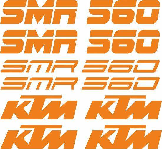 ktm-560-smr-decal-sticker-set-rewrapsandgraphics - R&E Wraps and Graphics LTD - KTM 560 SMR Sticker set