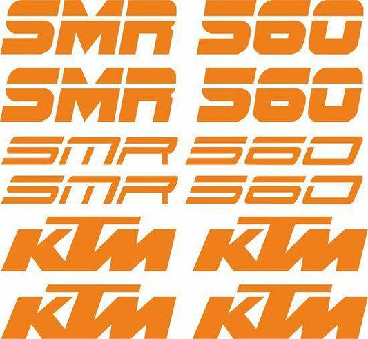 ktm-560-smr-decal-sticker-set-rewrapsandgraphics - R&E Wraps and Graphics LTD - KTM 560 SMR Sticker set