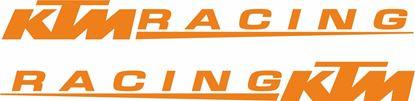 KTM Racing Decal Stickers - rewrapsandgraphics