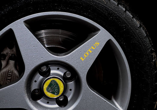 Lotus Wheel Sticker Set