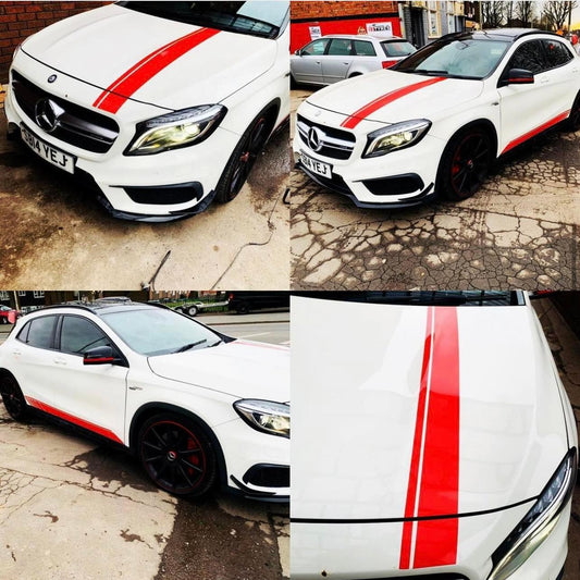 Mercedes full stripe kit (any colours available) - rewrapsandgraphics