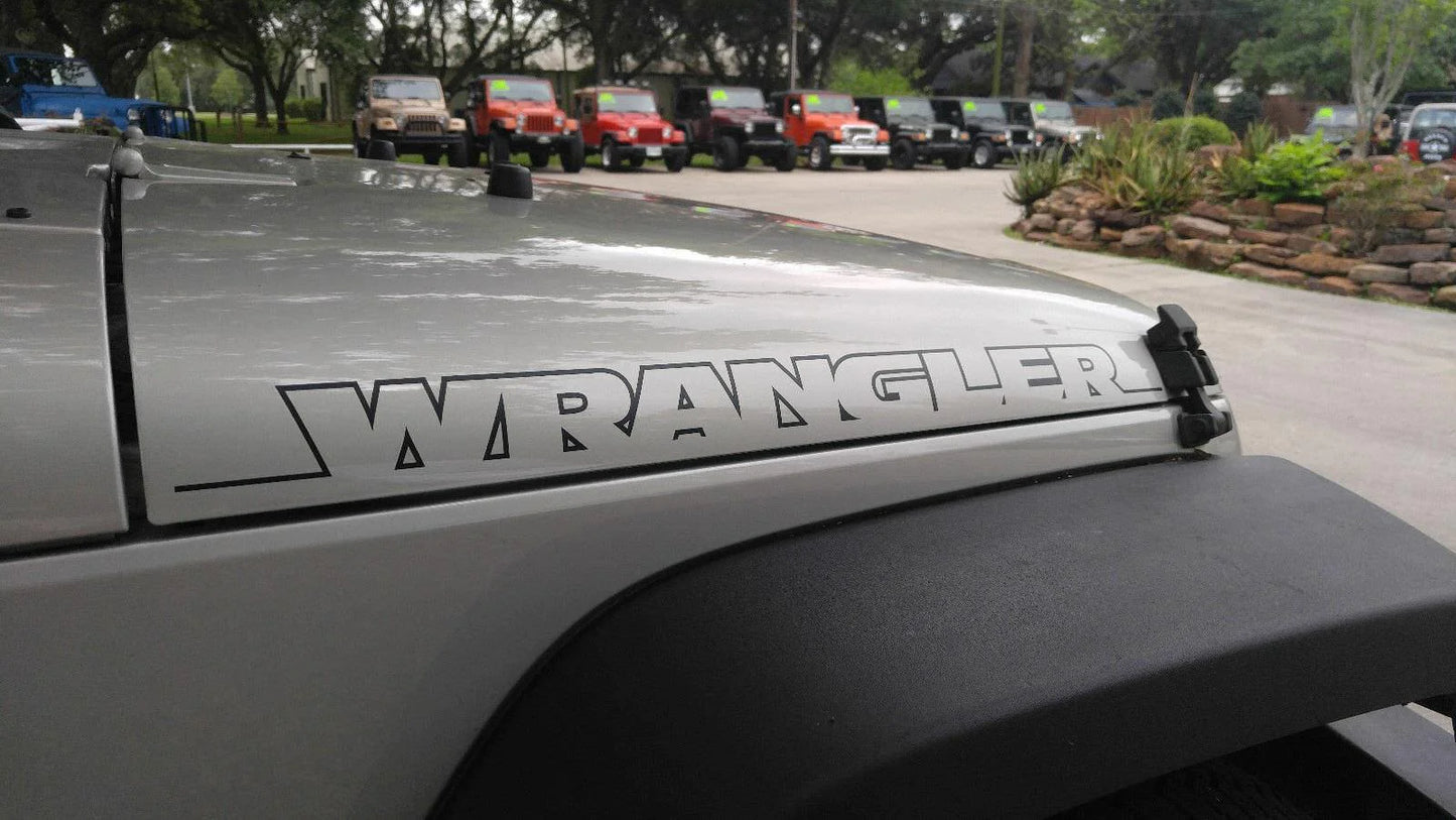 JEEP Wrangler Bonnet Decals