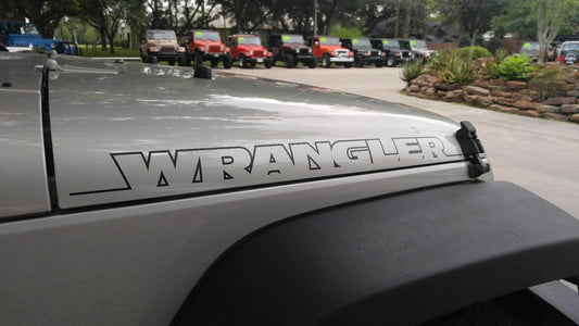 JEEP Wrangler Bonnet Decals