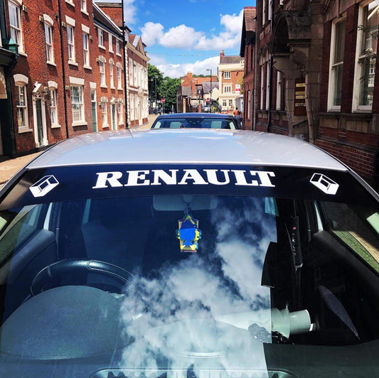 renault-sunstrip-rewrapsandgraphics-1 - R&E Wraps and Graphics LTD - Renault Sunstrip