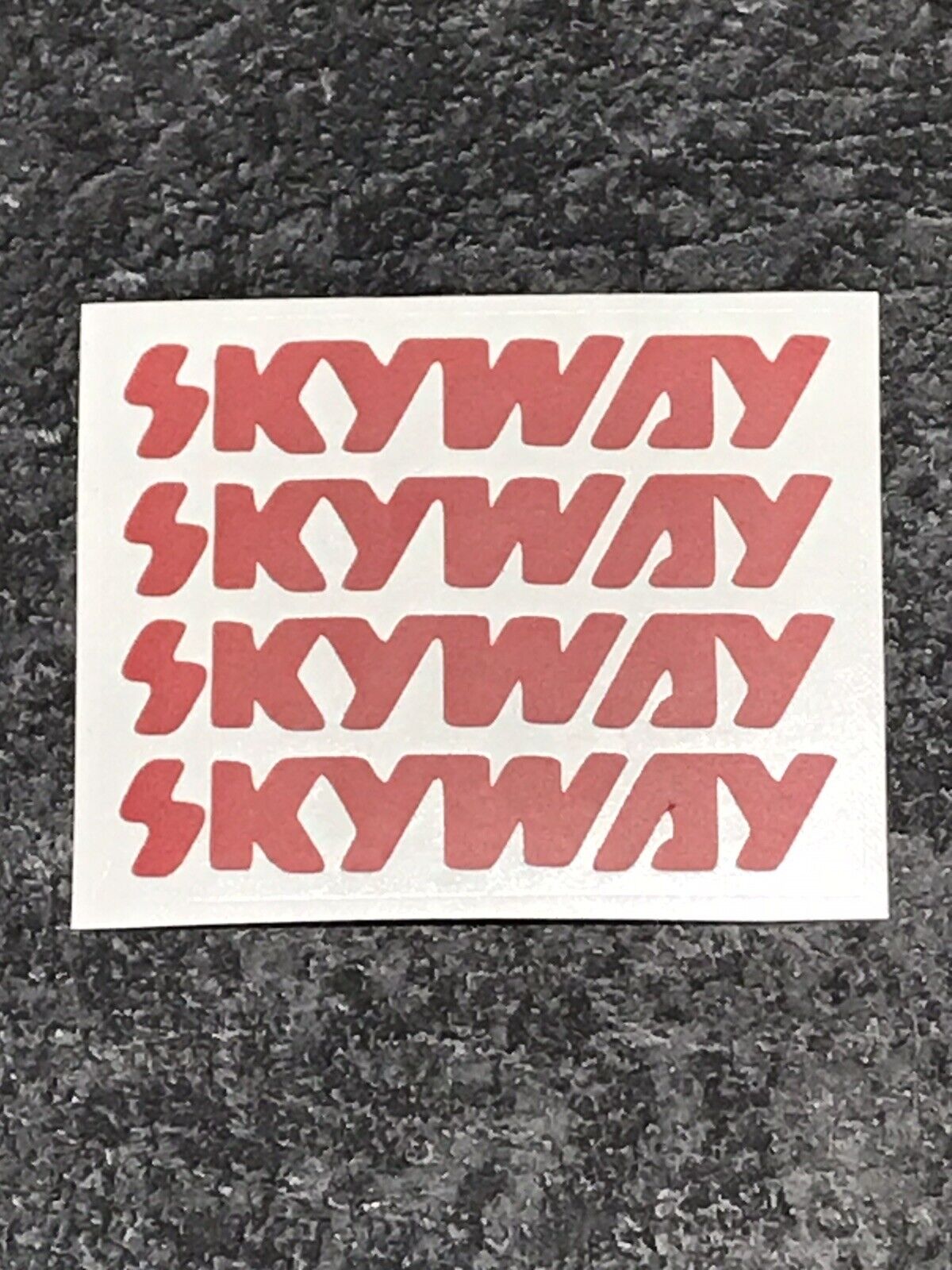 SKYWAY Wheel Sticker Set