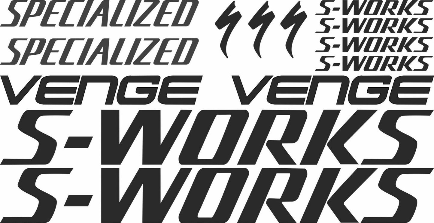 Specialized S-Works Venge Frame Sticker kit