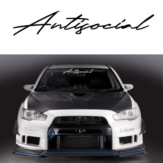 s-l1600_4942e8d7-8dcf-4367-9563-3e63c7c03dbd - R&E Wraps and Graphics LTD - Antisocial Fancy Font Window Sticker - antisocial, antisocial sticker, antisocial window sticker, rear window sticker, window stickers