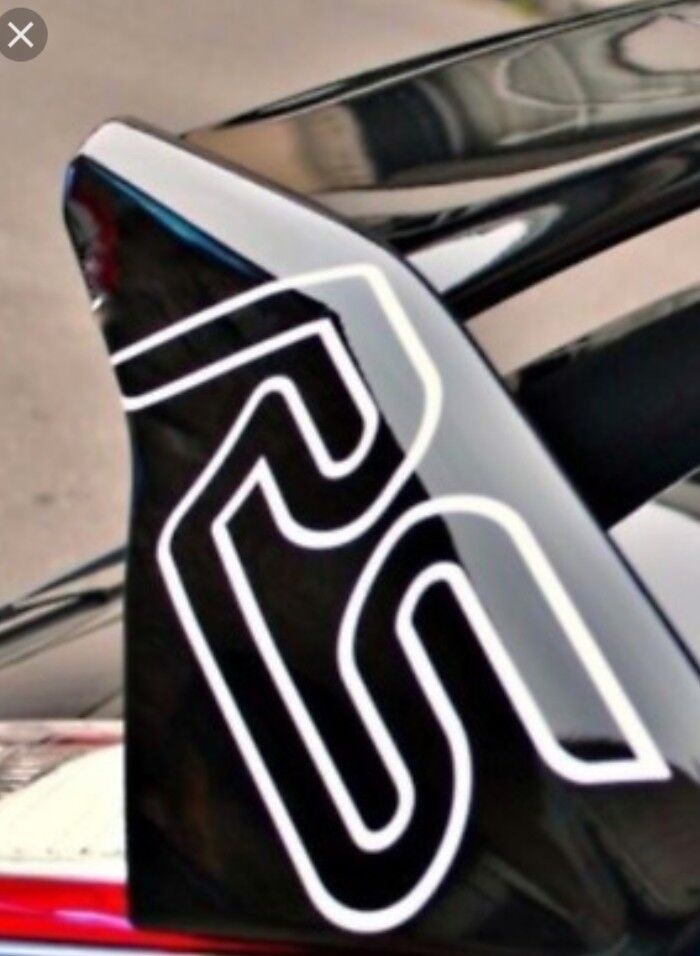 Ford Focus RS Spoiler Stickers