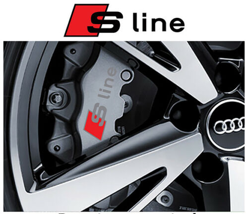 Audi S Line Brake Caliper Sticker Set