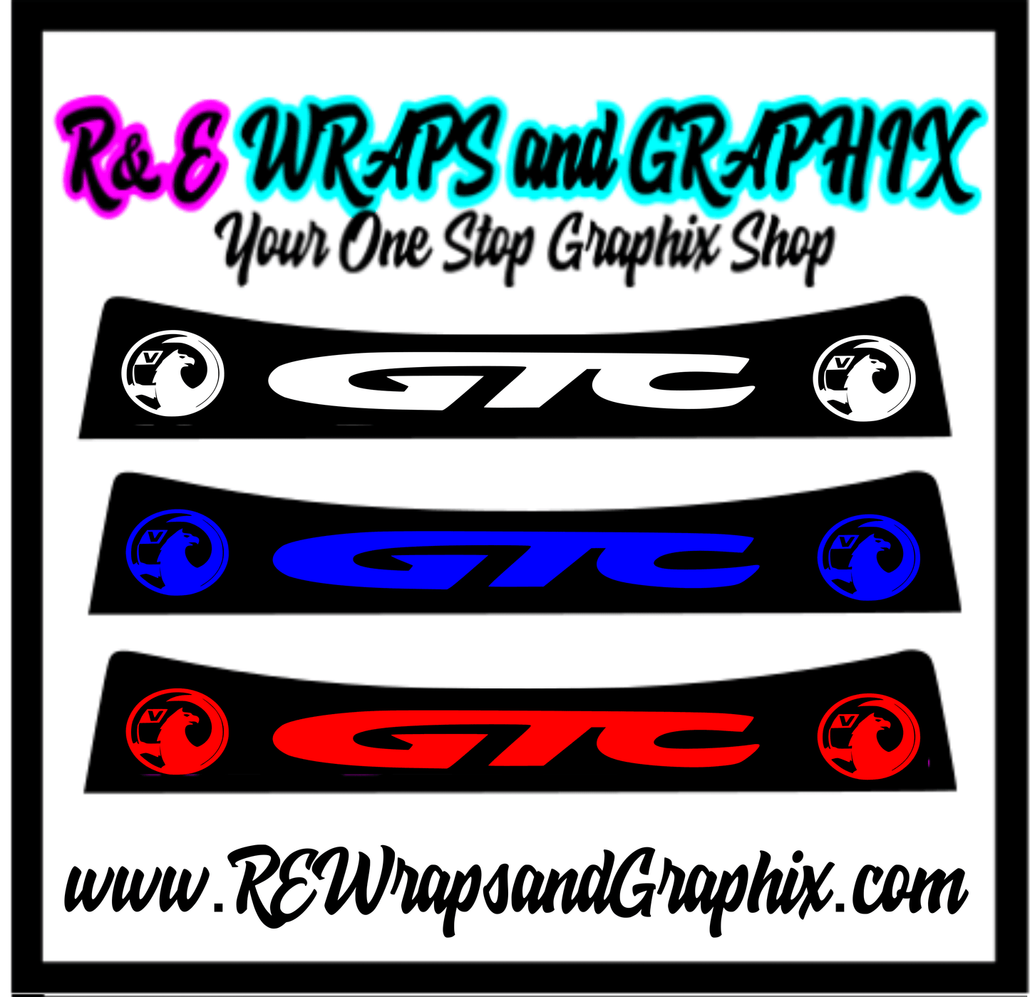 vauxhall-gtc-sunstrip-rewrapsandgraphics - R&E Wraps and Graphics LTD - Vauxhall GTC Sunstrip