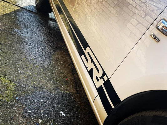 vauxhall-sri-side-stripes-rewrapsandgraphics-1 - R&E Wraps and Graphics LTD - Vauxhall SRI Side Stripes