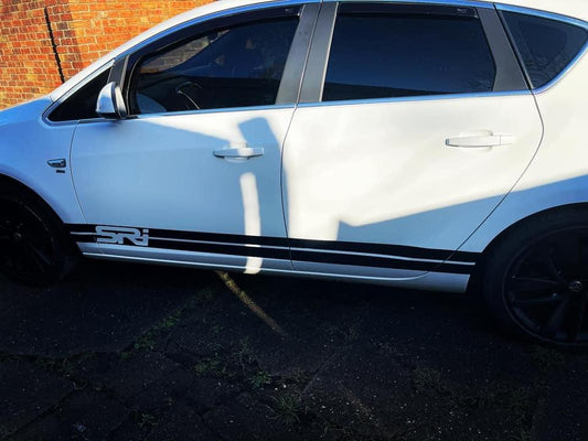 Vauxhall SRI Side Stripes - rewrapsandgraphics