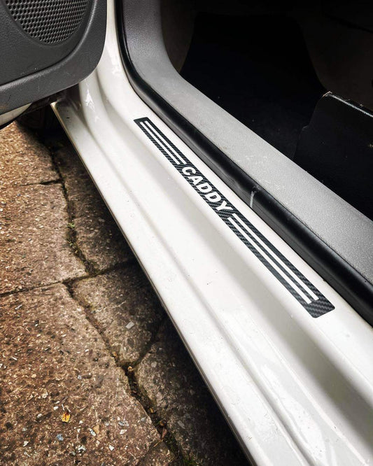volkswagen-caddy-van-door-sill-decals-x2-rewrapsandgraphics - R&E Wraps and Graphics LTD - Volkswagen Caddy Van Door Sill Decals x2
