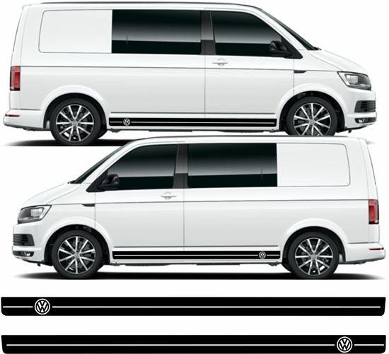 VW Volkswagen T5 T6 Side Stripes - rewrapsandgraphics