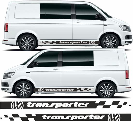 vw-volkswagen-t5-t6-transporter-side-stripes-rewrapsandgraphics - R&E Wraps and Graphics LTD - Volkswagen T5 T6 Transporter Side Stripes - Side Stripes