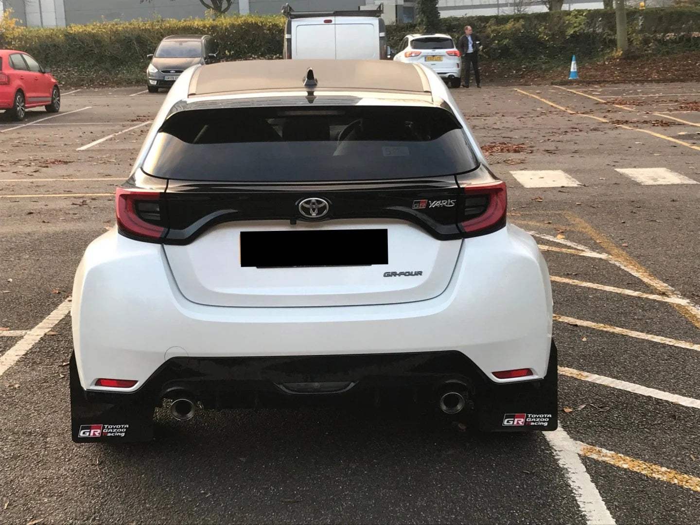 www.gr-yaris.co - R&E Wraps and Graphics LTD - Toyota Gazoo Racing Mud Flap Stickers - Toyota, toyota gazoo racing