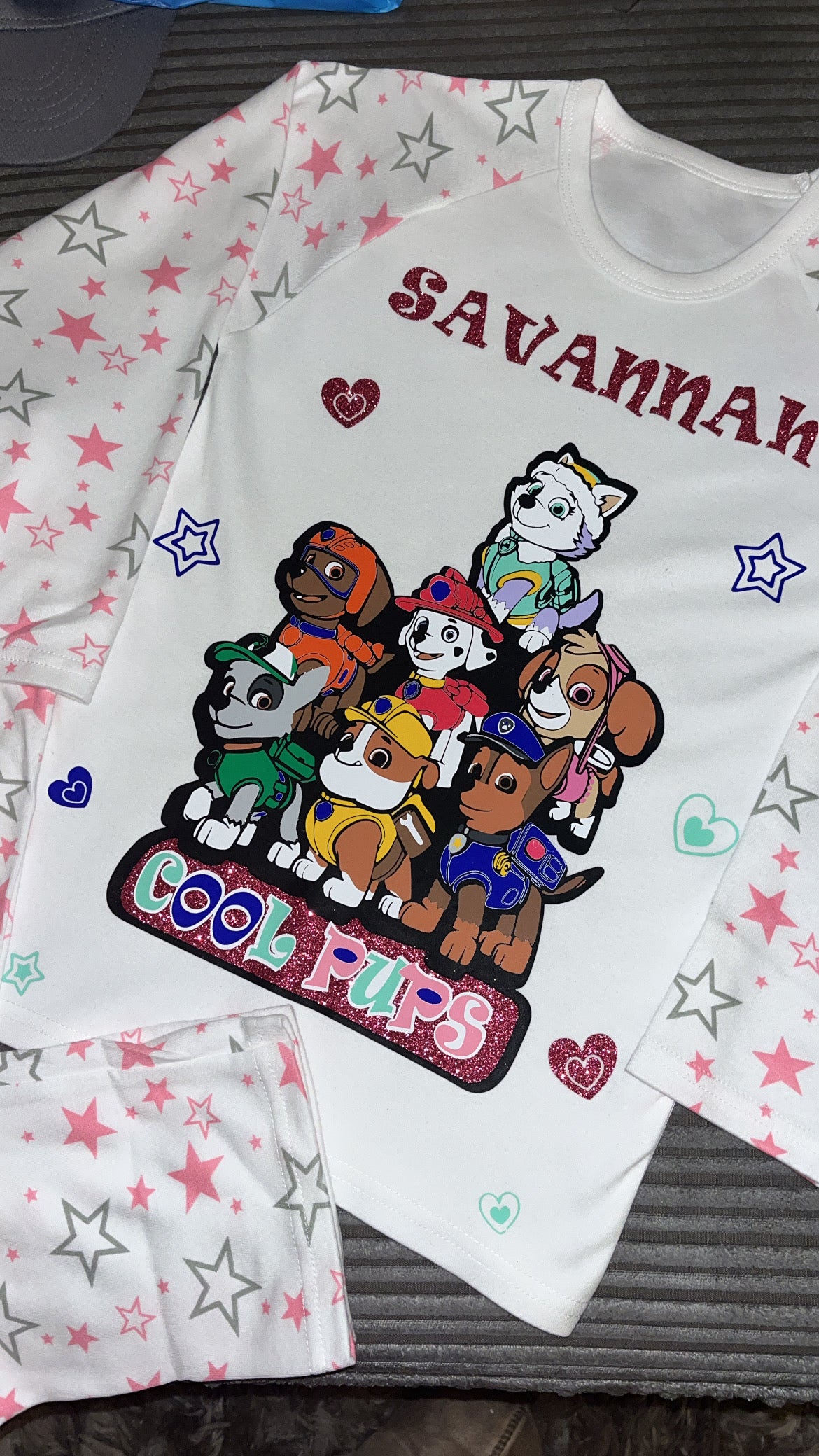 Personalised Paw Patrol Pyjamas