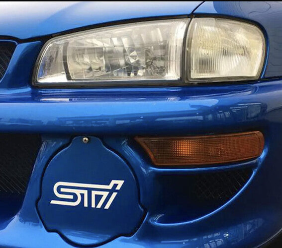 Subaru STi Fog Light Decals