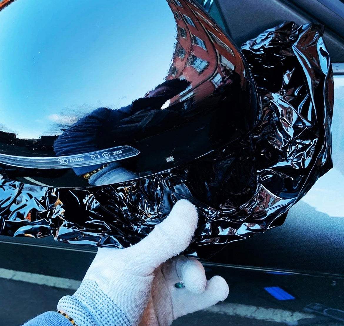 13693F0E-5771-4A4C-8438-2D44004FE0F6 - R&E Wraps and Graphics LTD - KPMF Black Gloss Airelease - KPMF, Vehicle wrap