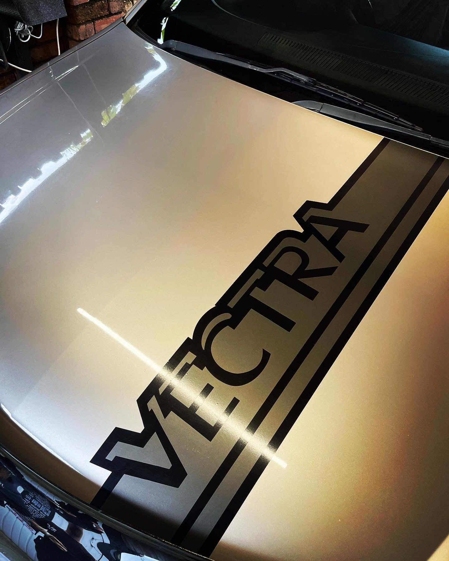 Vauxhall Vectra Bonnet Stripe