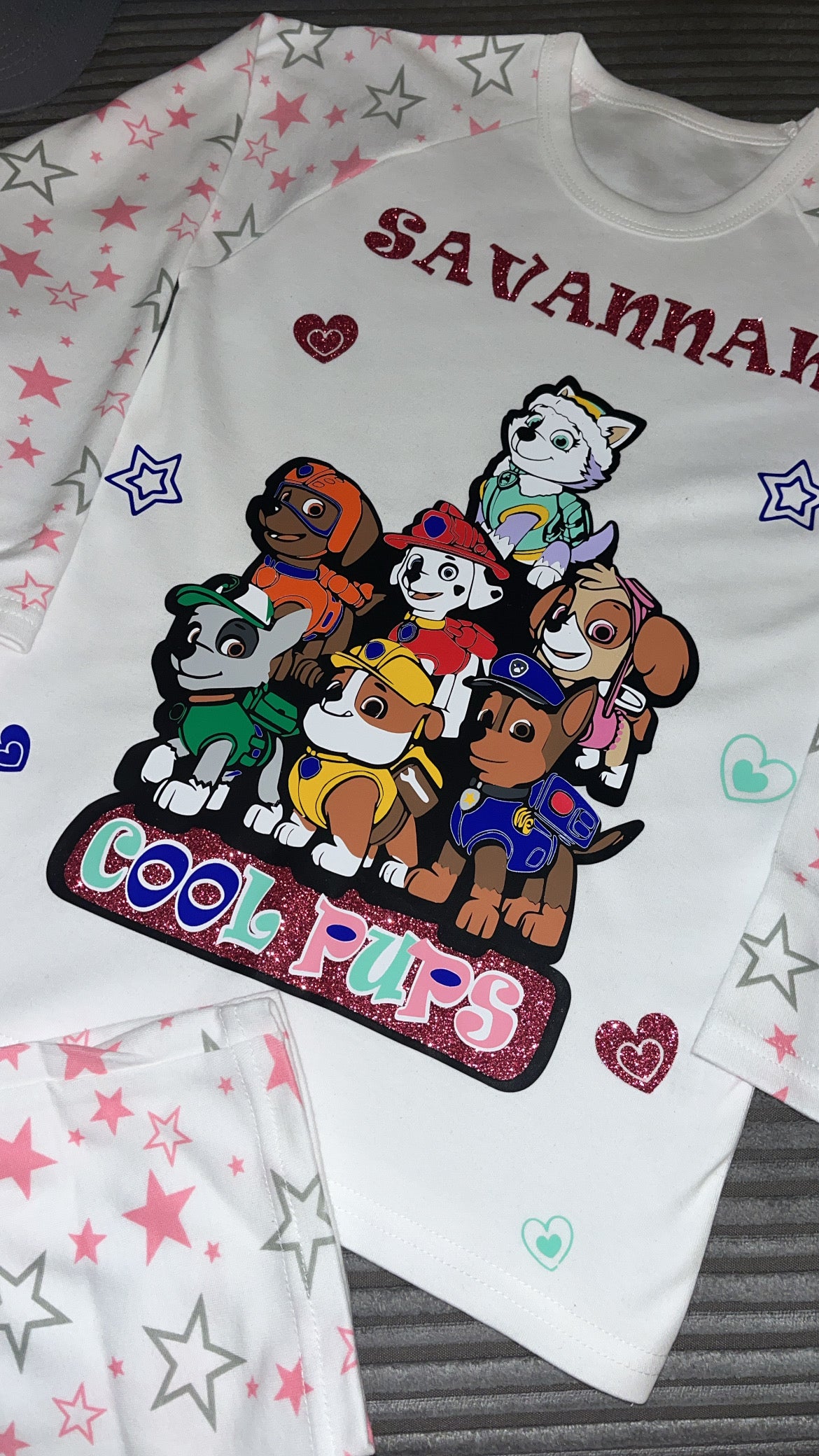 Personalised Paw Patrol Pyjamas