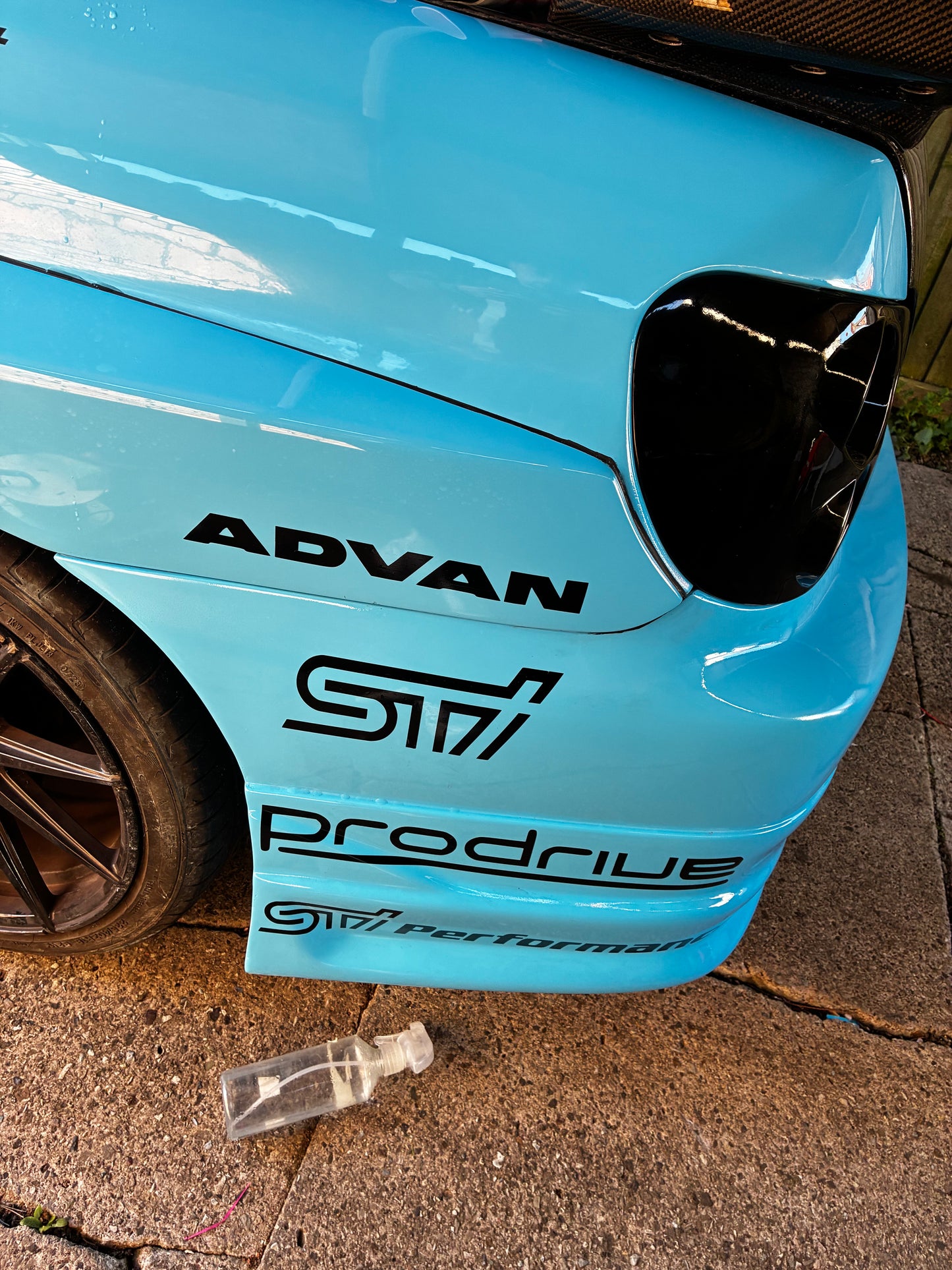 Subaru Impreza Cusco WRC Track Car Graphic Kit