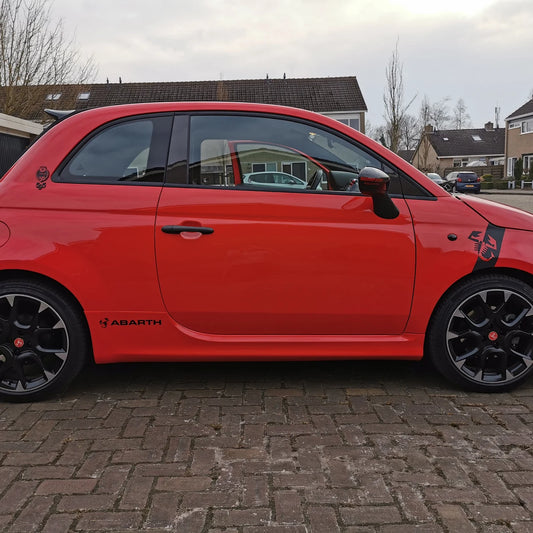 Fiat 500 Abarth Side Decals