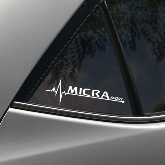 Nissan Micra Sport Side Window Stickers