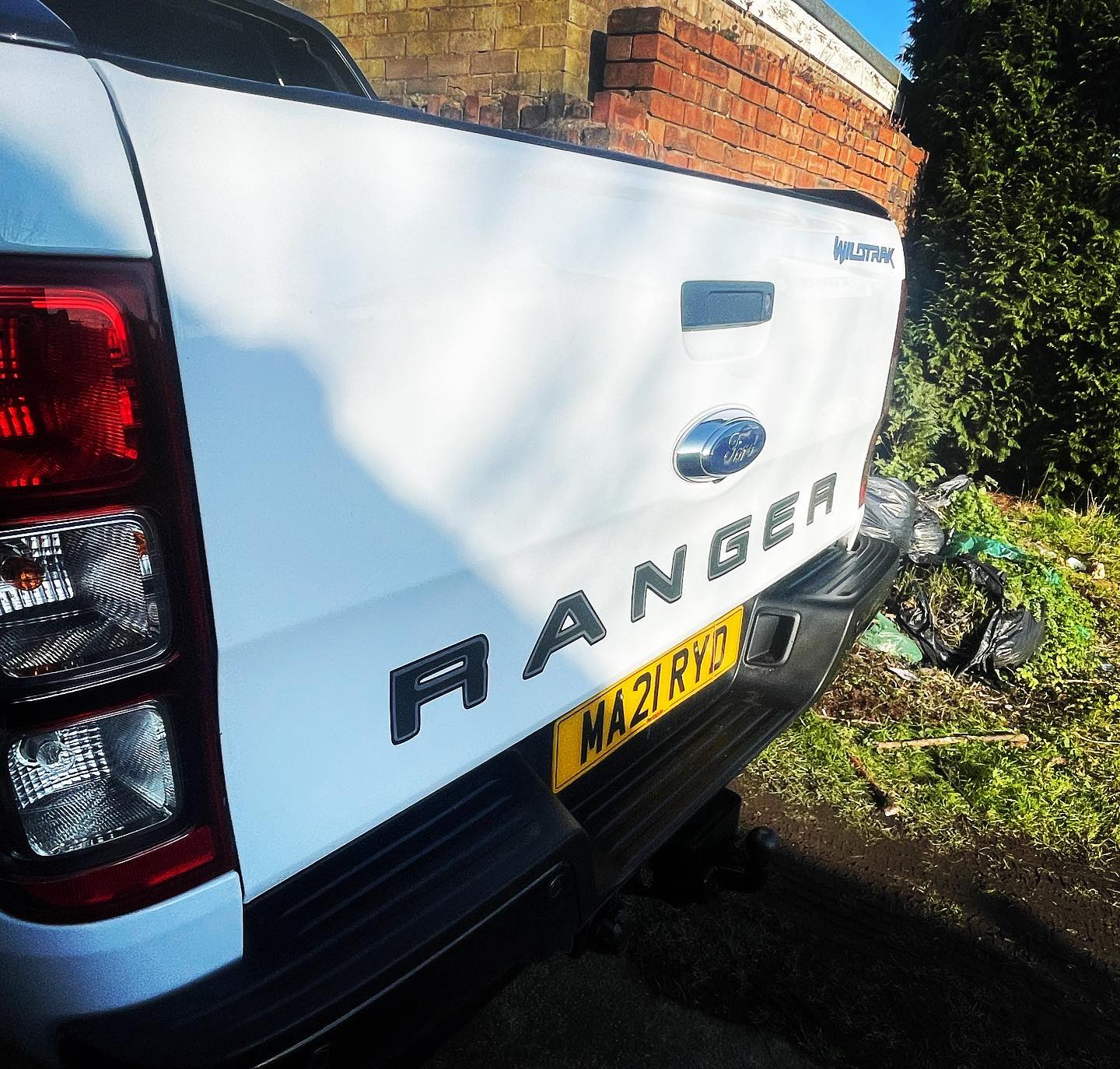 Ford Ranger boot sticker + Wildtrak Boot Stickers + Wildtrak Side Stic ...