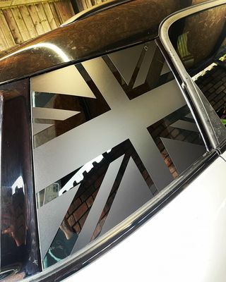 Mini Cooper Countryman R60 Union Jack Window Flags