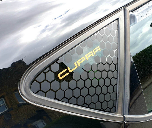 SEAT Leon MK2 (2005-2012) Cupra Honeycomb Side Window Stickers