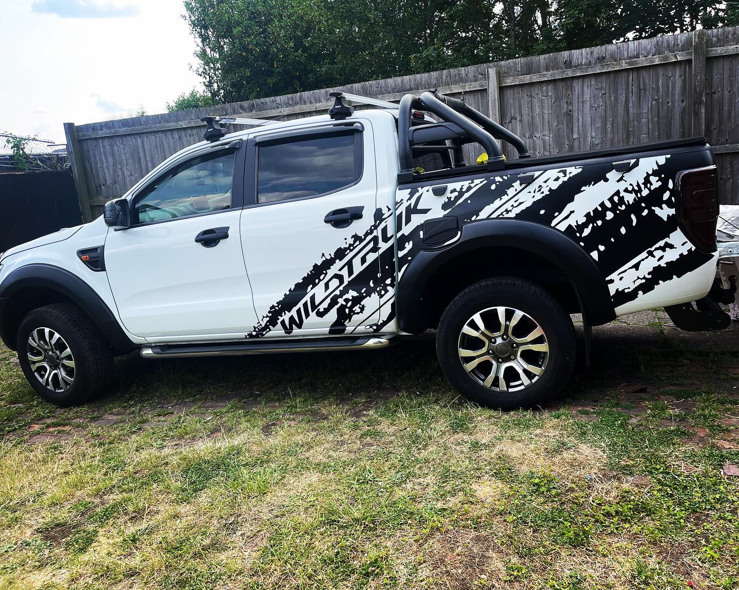 Ford Ranger Wildtruk Wildtrak Side Stickers – R&E Wraps and Graphics LTD