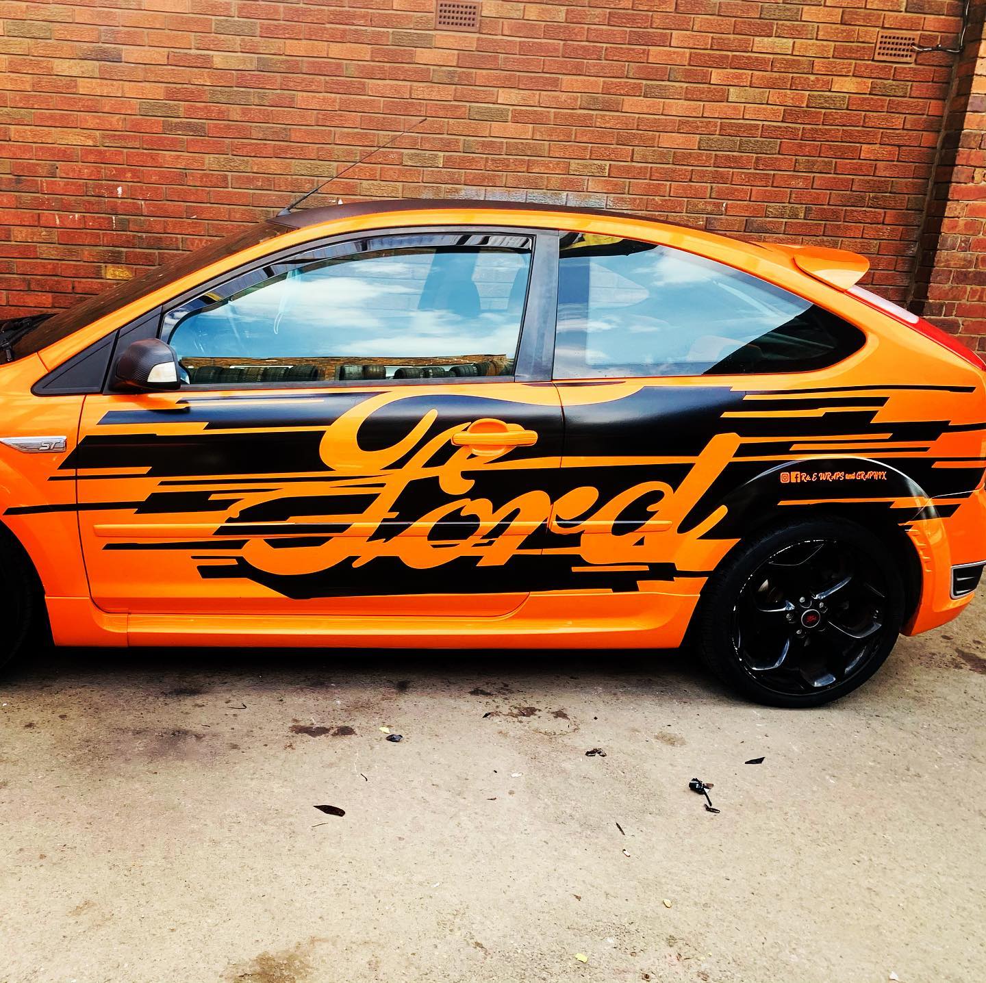 Ford Focus MK2 Ford Side Graphic Kit