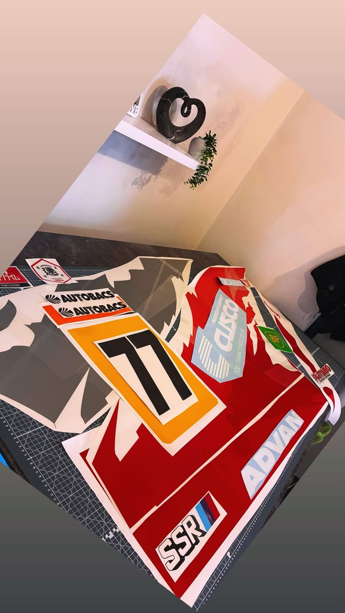 Subaru Impreza GC8 Original Cusco Graphic Kit