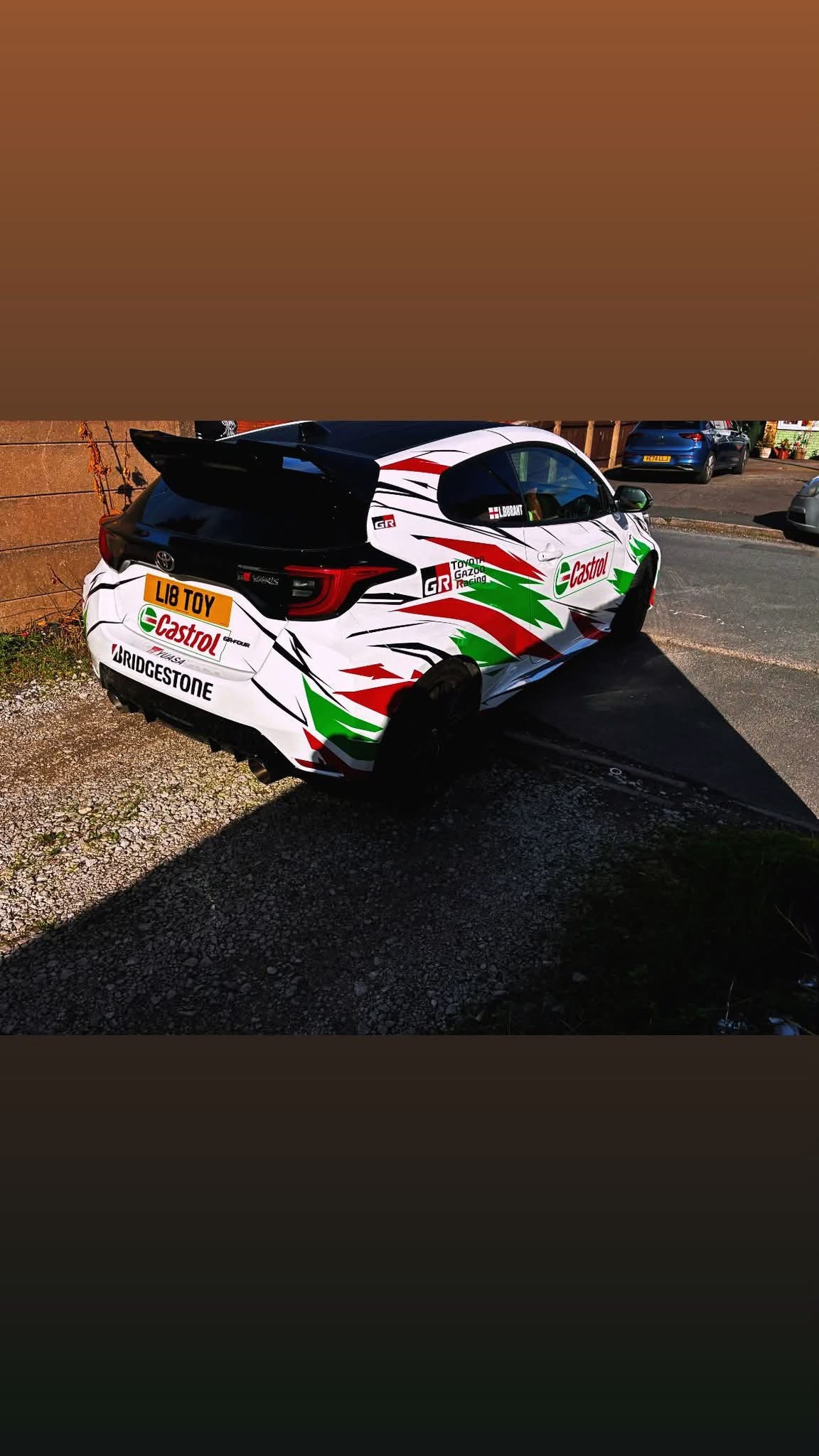 Toyota Yaris GR Castrol Rally Full Graphic Kit