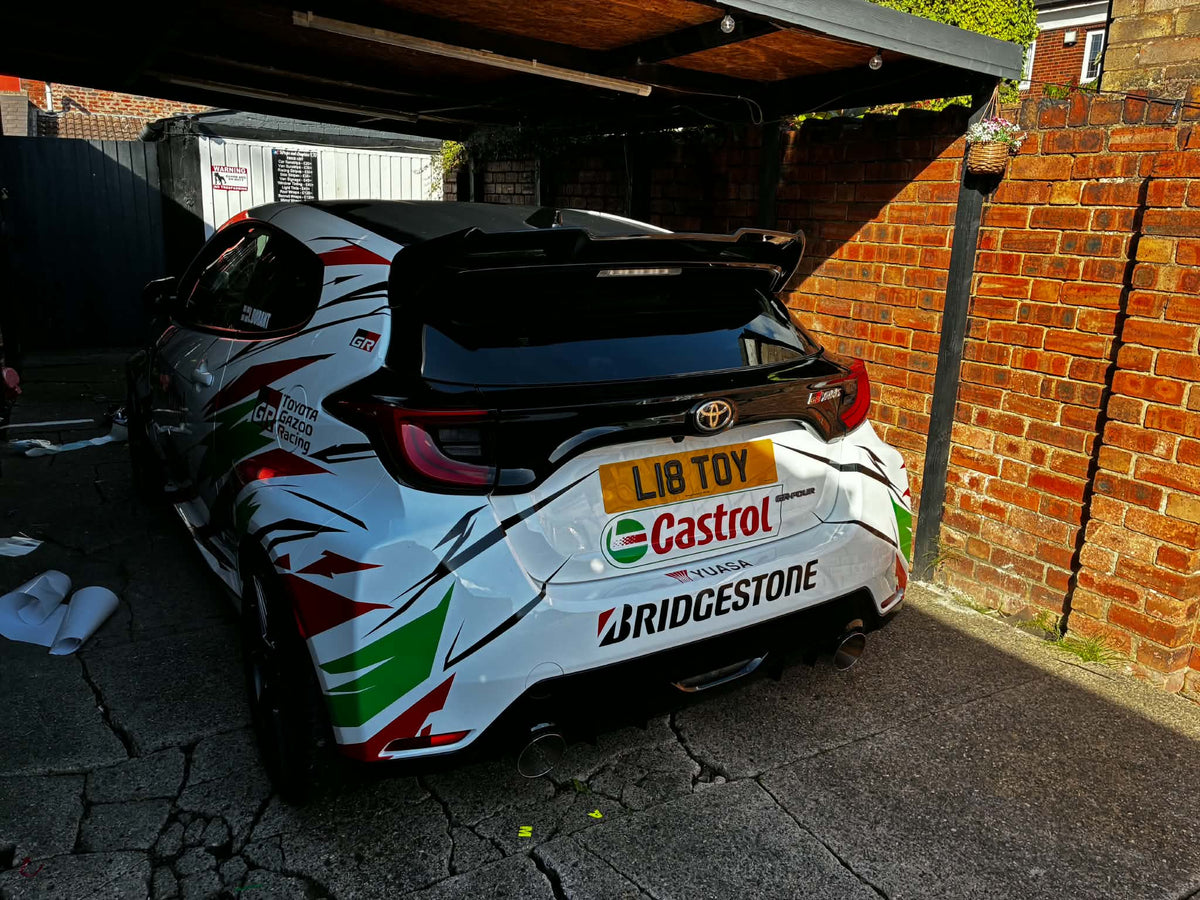 Toyota Yaris GR Castrol Rally Full Graphic Kit