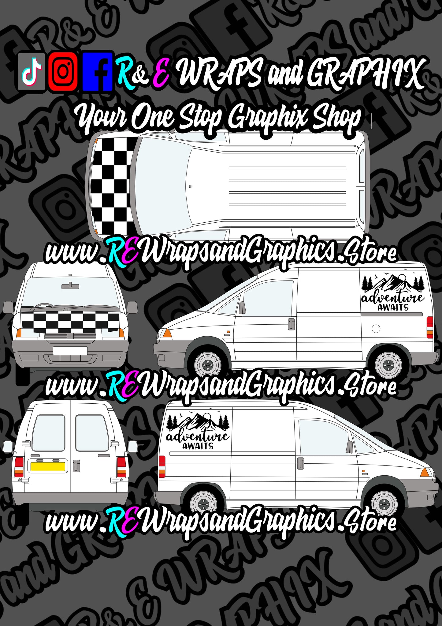 Fiat Scudo MK1 Graphic Kit