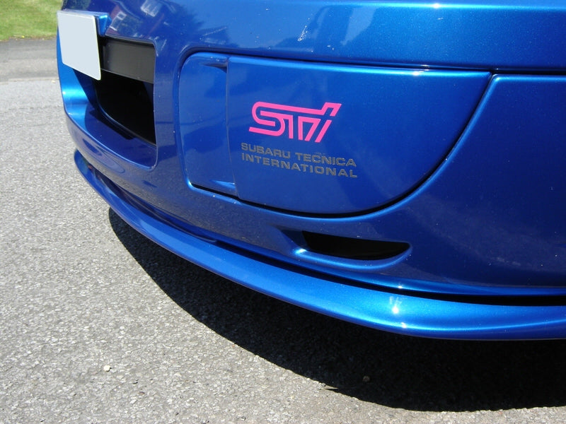 Subaru STi Fog Light Decals