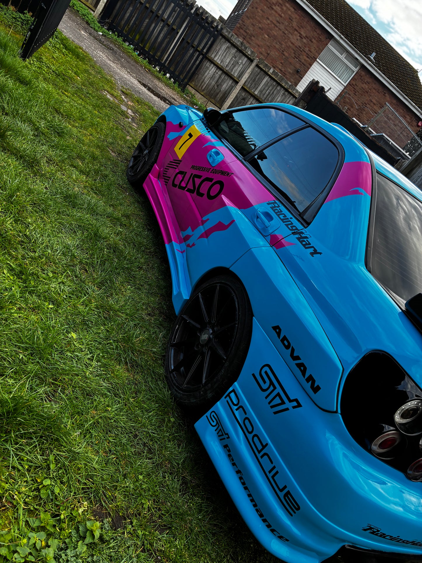 Subaru Impreza Cusco WRC Track Car Graphic Kit