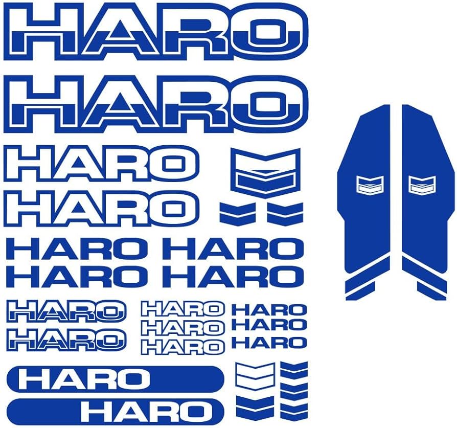 Haro Frame Sticker kit