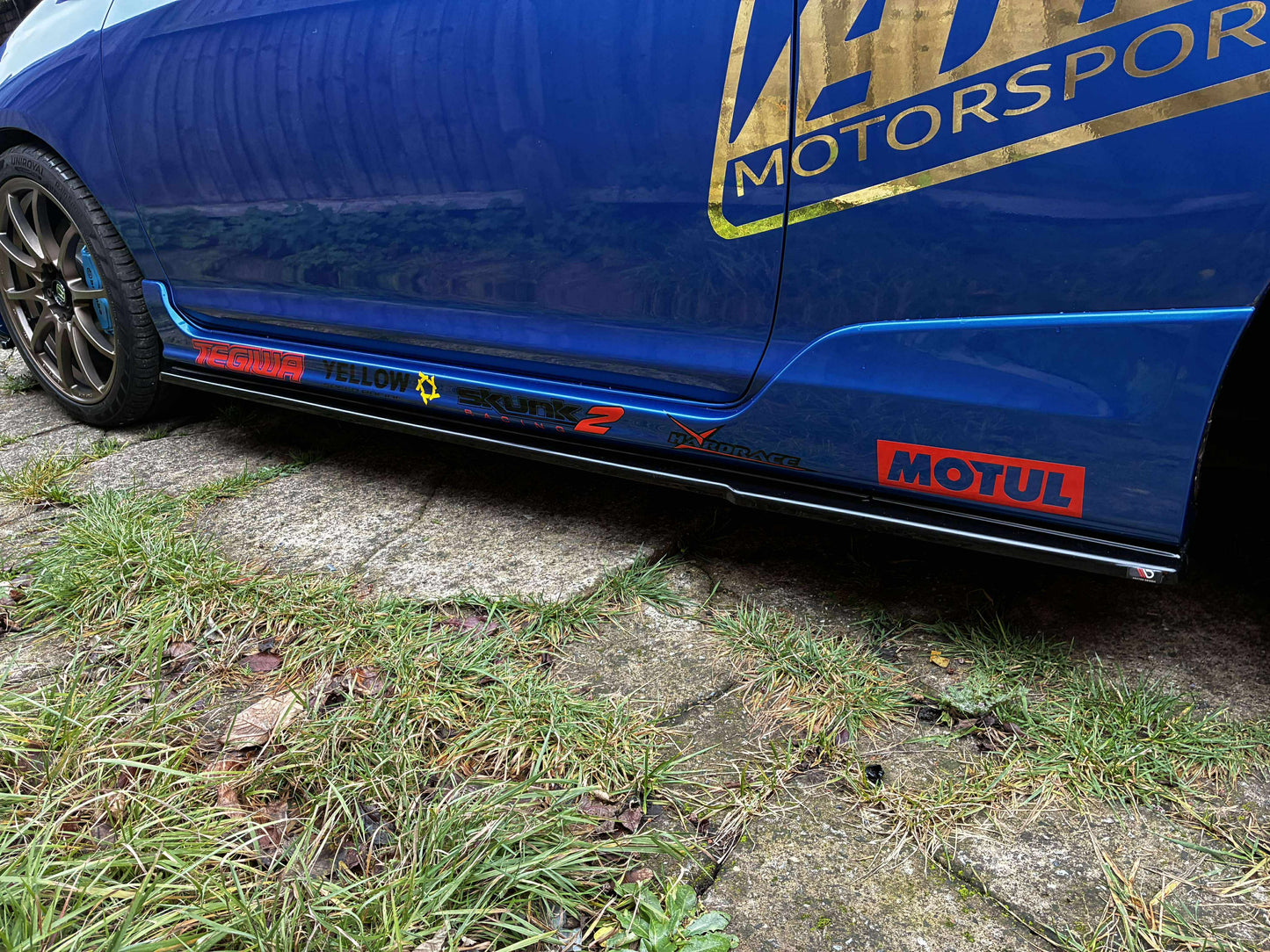 Honda Civic Area Motorsport Side Decals + Side Skirt Decals